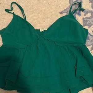 Altar'd State Teal Camisole Top